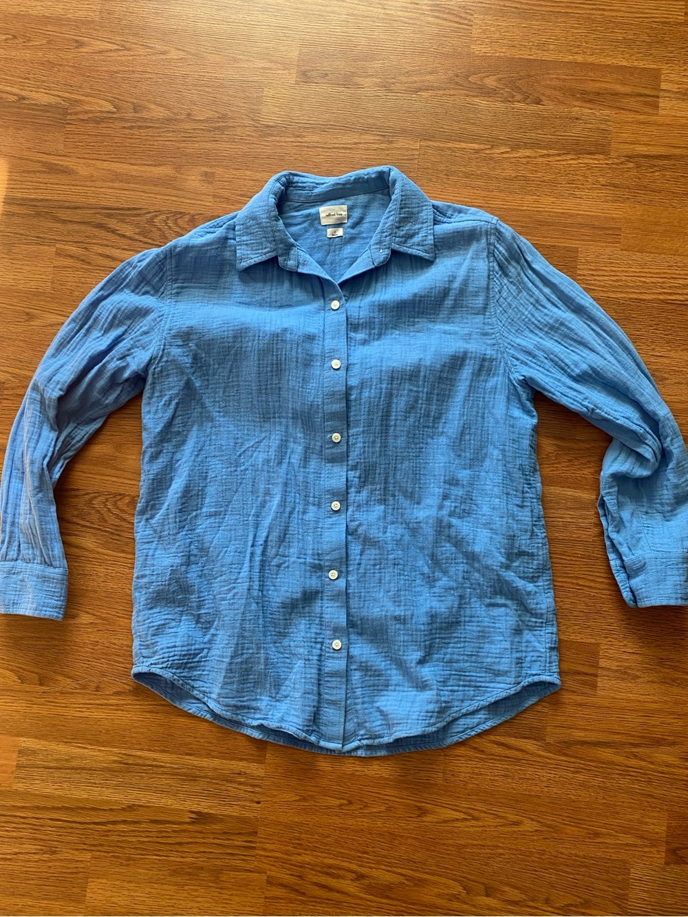 Aritzia blue sail top